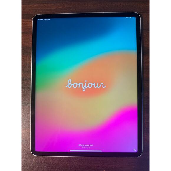 Apple iPad Pro 12.9" (5th Gen) 256 GB[Cellular Unlocked] A2379 silver W Keyboard - Picture 8 of 8